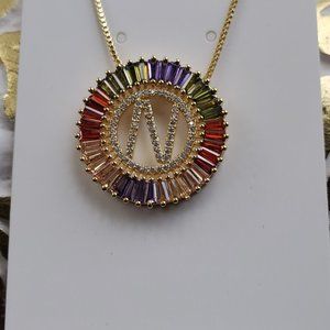 Initial necklace